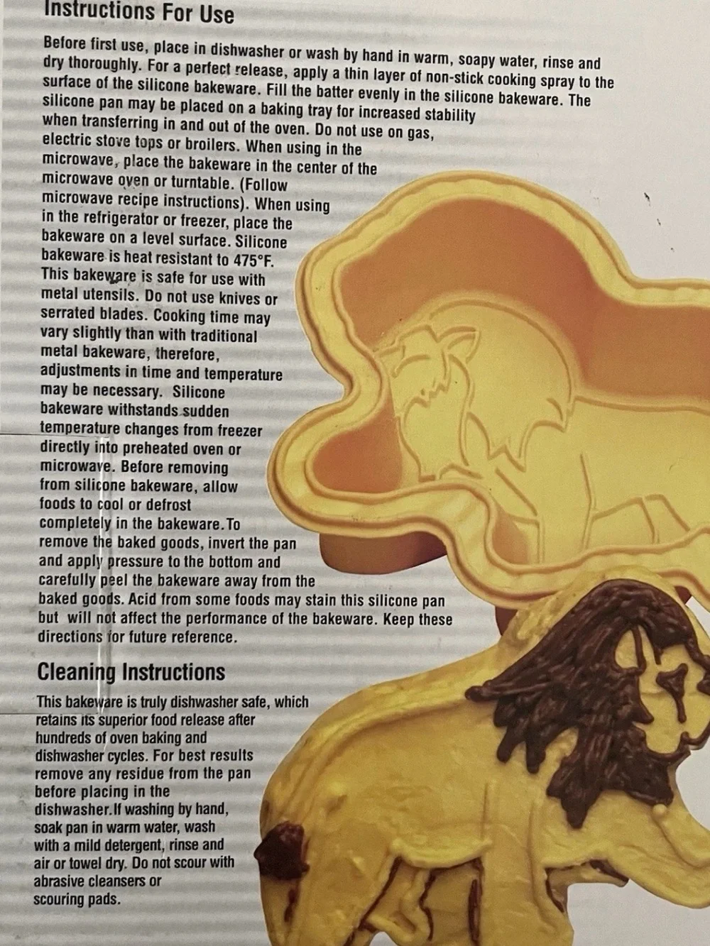 KitchenAid Animal-Shaped Silicone Baking Molds
